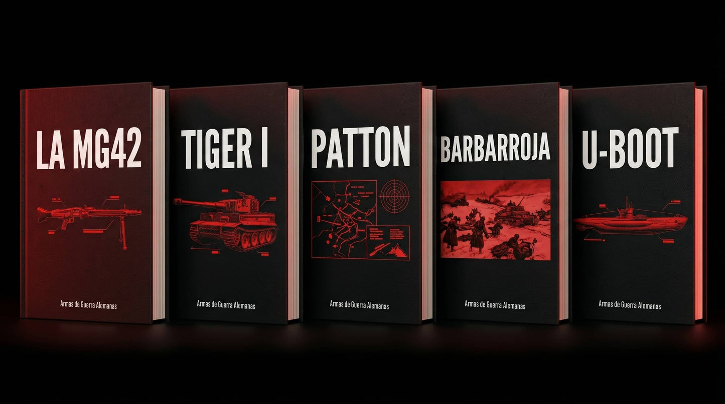 Pack Completo — Colección Armas de Guerra Alemanas